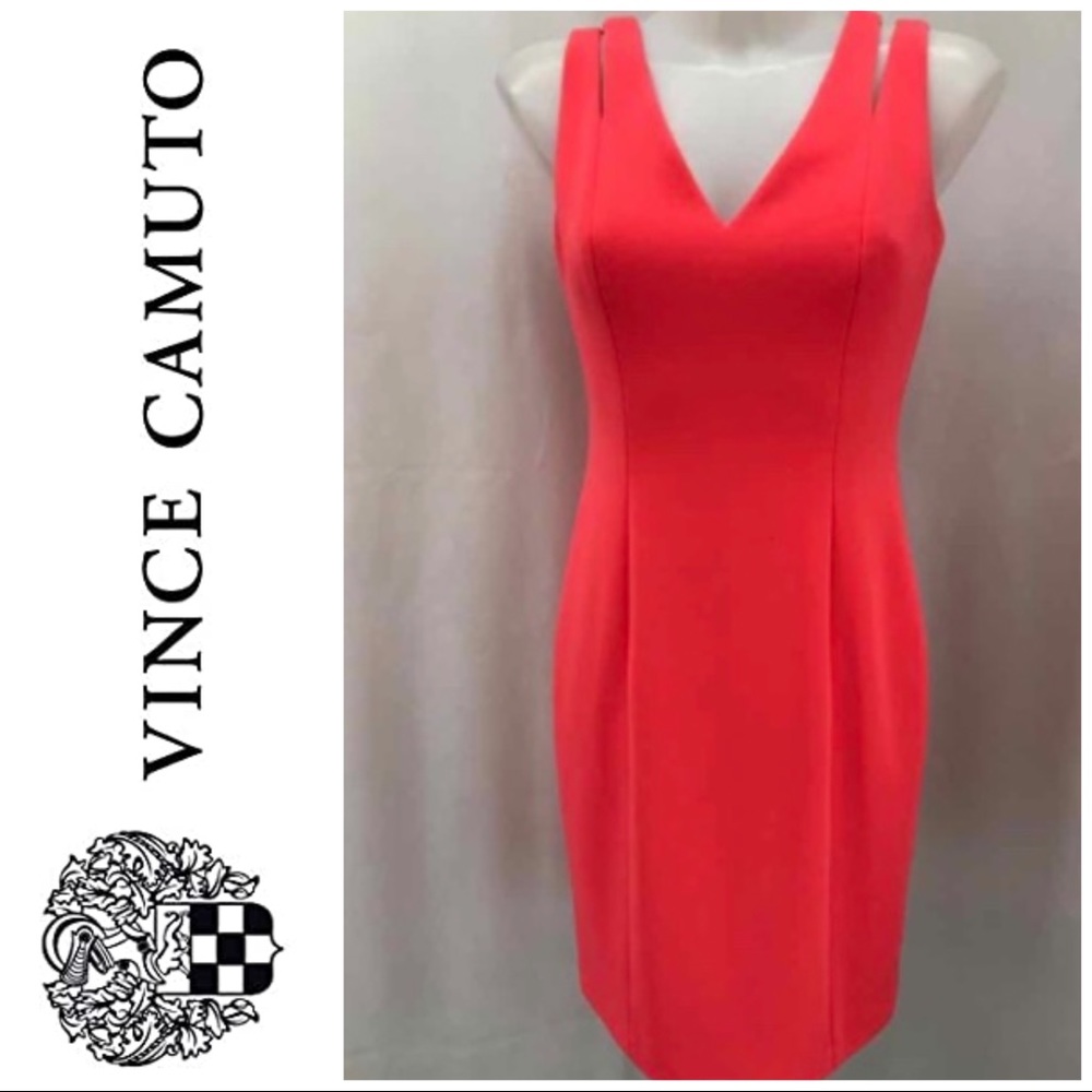 Vince Camuto Coral Midi Dress